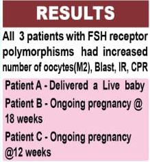 IVF success in Unexplained Poor Responders after FSHR and E2 receptor polymorphism tests